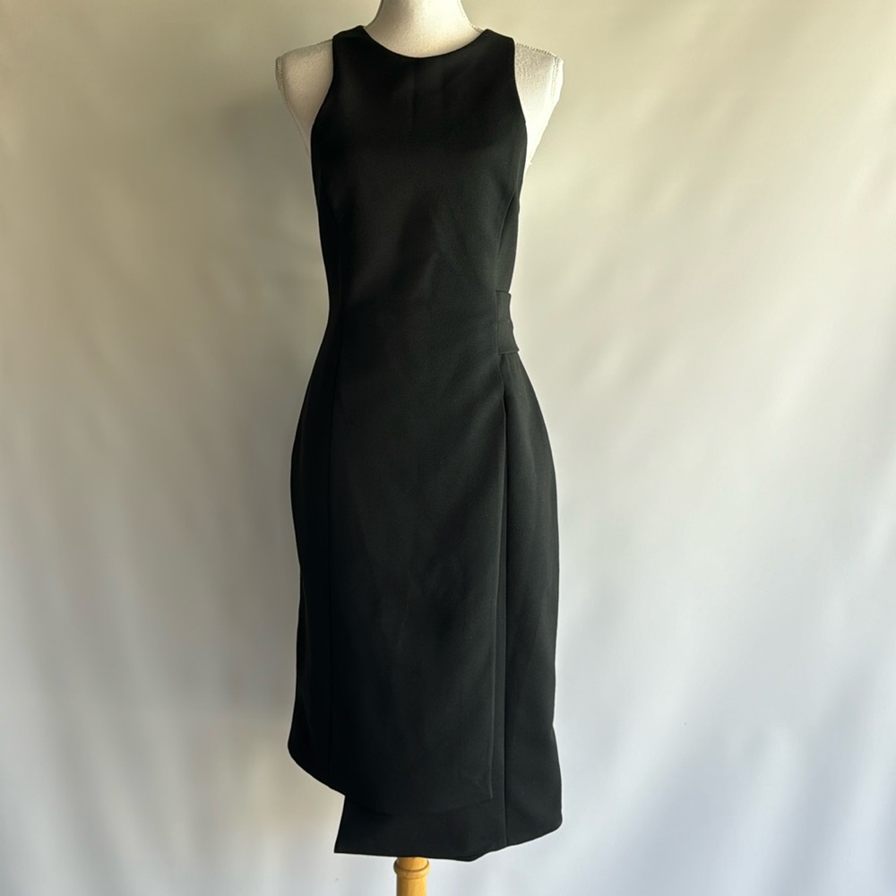 N/Nicholas Asymmetrical Black Shift Dress - sz 8(US)